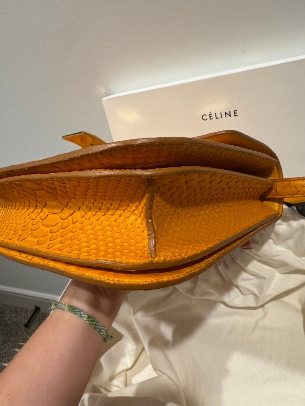 Celine Python Box - Medium - Picture 5 of 15